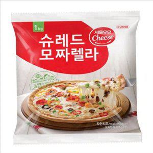 자연 모짜렐라 치즈 그라탕 슈레드 치즈 피자 토핑