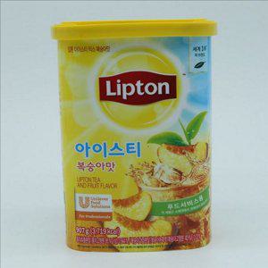 시원한 립톤 아이스티 달콤한 립톤 복숭아 맛 907g 대용량