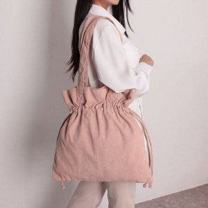 복조리 여성 숄더백 캐주얼 여성 플리츠백 데일리 가방