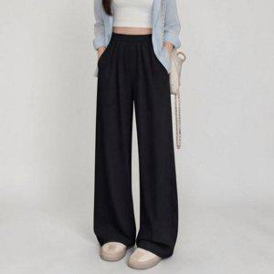 루즈핏 와이드 팬츠 스트레이트 슬랙스 바지 데일리 여성 가을