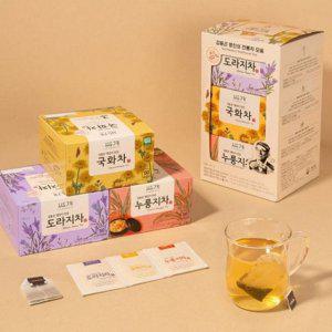 전통차 침출차 쌍계 도라지차 국화차 누룽지차 3종 선물 세트