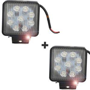 led 써치등 사각 작업등 고휘도 집중형 중장비 산업용 스포트라이트 오프로드 화물차 차량용 안개등 보조 2