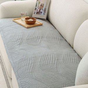 순면 소파 패드 돌 소파 패드 거실 물결 쇼파 깔개 카페트 침대 바닥 90x200cm
