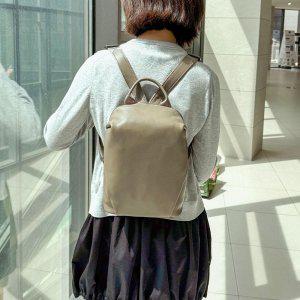 디케이 G8583-1 천연 소가죽 여성 미니 백팩