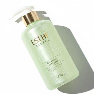 촉촉하게 피부를 세안해주는 알로에 클렌징젤 폼 300ml