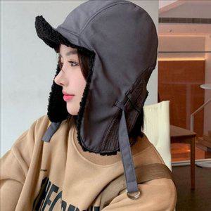 따뜻한 남여공용 귀도리 모자 겨울 여성 귀도리 캡 모자 양털