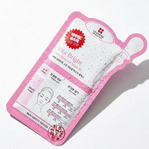 생기 잃은 피부 밝고 화사한 톤업 완성 마스크팩 10매