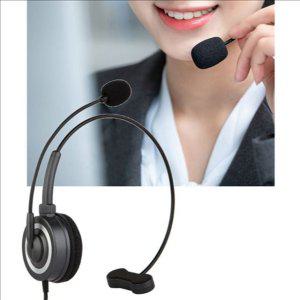 유선 비지니스 오피스 헤드셋 usb 오피스 전화 상담 헤드셋 마이크