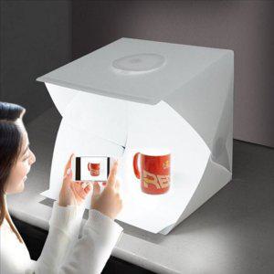 홈 포토 박스 셀프 소품 제품 촬영 박스 스튜디오 라이트