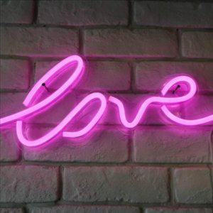 트렌디 LED네온 간판 감성 걸이식 네온사인 인테리어 조명 포인트 파티