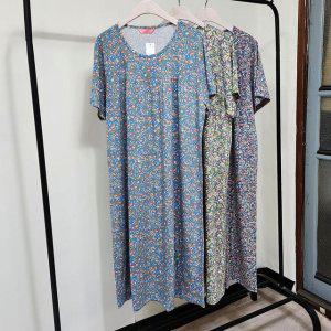 파자마 국산 홈웨어 원피스 여름 여성잠옷 여성