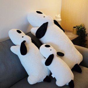 벨라솜 납작코 강아지 바디필로우 쿠션 베개 100cm