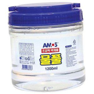 1200ml 대용량 물풀 미술용 액체 괴물풀 문구용 사무용 용품