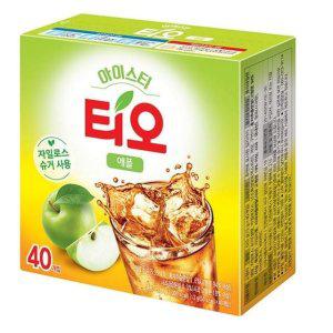 티오 아이스티 사과 복숭아 레몬 스틱 40개입 13g