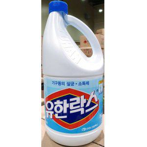 업소용 식당 식자재 유한 락스 후레쉬 주방용 2L X6