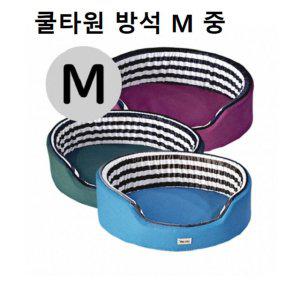 강아지집 원방석 M 애완견 침대 쿠션 하우스 개집
