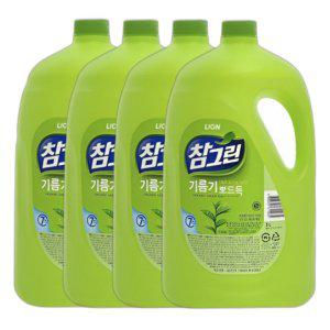 참그린 녹차 주방 세제 3Lx4개
