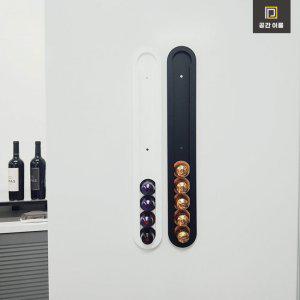 [공간이룸] 자석부착형 캡슐 보관함 네스프레소 캡슐 디스펜서 커피캡슐 홀더 거치대