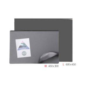 그레이 매트 책상 덮게 깔개 데스크 600x450 1p 신학기 대 더블 고무판 사무용