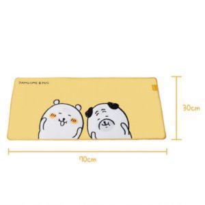 깔개 사무용 책상 데스크 2P 매트 담곰이 먼작귀 보호 책상 신학기 패드 고무판