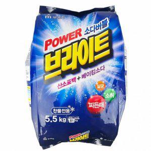 찬물전용 분말세제 5.5kg 세탁기세제 대용량세제 가루세제