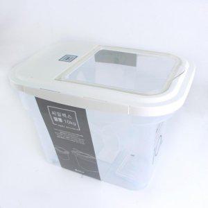 슈마켓 라이스키퍼 10kg 아이보리 쌀독 쌀보관통 쌀통
