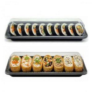 배달 반찬 100p 1칸 도시락 용기 케이스 일회용 포장 김밥용기