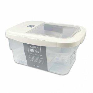 쌀통 5kg 밀폐쌀통 쌀보관함 쌀보관통