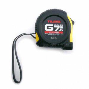 스톱형줄자 GL25-75BL 7.5m 튼튼한줄자 가정용줄자 스틸줄자