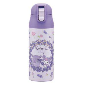 스케이터 물병 쿠로미 플라워리스 스테인레스 보온 보냉 보틀 360ml