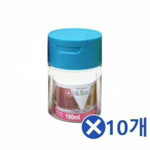 소스병x10개 180ml 소-색상랜덤 양념통 오일병 소스통