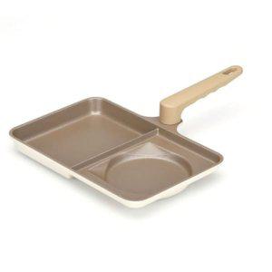 비자트 인덕션 토스트팬 IH 식빵 계란 후라이팬 브런치 조리 사각팬