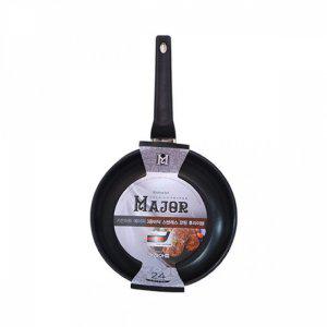 메이저 3중바닥 스텐레스 코팅 후라이팬 24cm