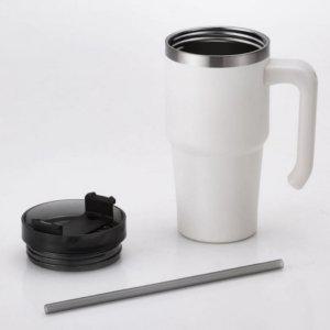 휴대용 손잡이 대용량 물통 물병 머그 텀블러 600ml