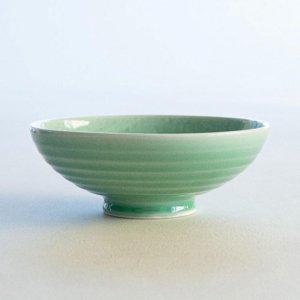 이천도자기 비취연 스톤볼 1호 21cm 도자기 식기 디저트 파스타 플레이팅