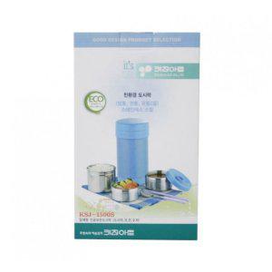 키친아트 보온 도시락 일체형1500S(1.5L)