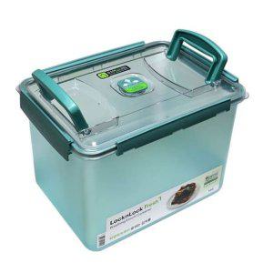 락앤락 김치통 밀폐용기 냉장고 김치 반찬통 용기 14L 그린 1P