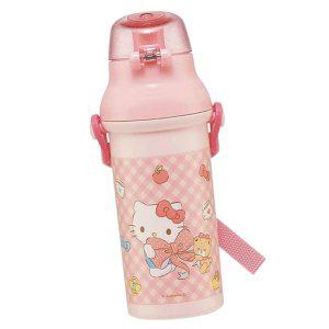 빅리본 어깨끈 원터치 물통 헬로키티 480ml 1P 물병