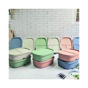 루미나D 실리콘 도시락통 찬합 밀페용기 3칸