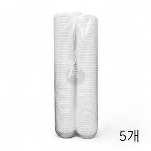 태화 일회용 죽용기 12cm 100입 X 5개 죽그릇 원형 포장용기 식당 배달용기 일회용용기 도시락 국용기