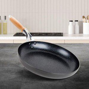 경질 코팅 철 스텐 후라이팬 34cm 에그 토스트