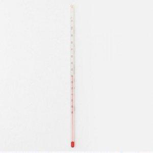알콜온도계 AL-110C 300mm 10개 막대 유리 아날로그 알코올 온도측정기
