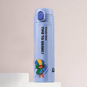 브롤스타즈 더보틀 엣지 원터치 이중 스텐 텀블러 500ml 레온