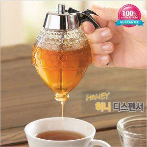 디스펜서 200ml 허니 시럽디스펜서 꿀디스펜서