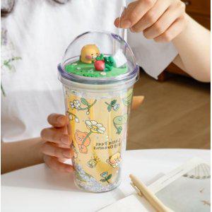 카카오프렌즈 돔형 콜드 텀블러 450ml 캐릭터 텀블러 물병