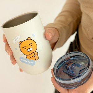 카카오프렌즈 데일리 스텐 텀블러 350ml 라이언 카카오프렌즈
