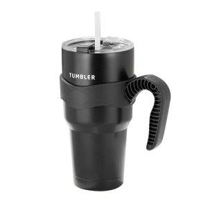 대용량 스테인리스 텀블러 900ml 블랙 로이첸