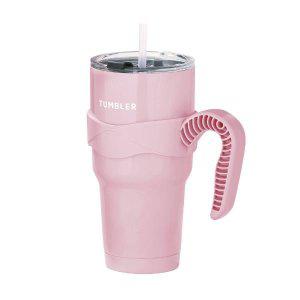 대용량 스테인리스 텀블러 900ml 핑크 로이첸