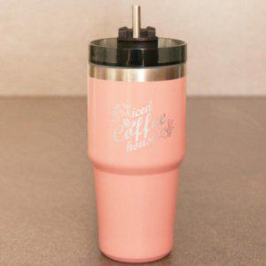 600ml 캠핑 진공텀블로 스포츠물병 에코 핑크 에코보온병 중등 빨대 보온보냉병 초등 텀블러 사무실 보온보