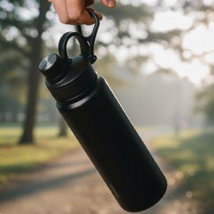대용량 스텐 304 보냉 보온 텀블러 캠핑 자전거 라이딩 물병 850ml